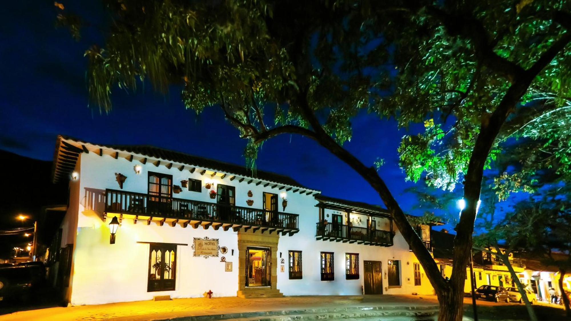 Hotel La Posada De San Antonio Villa de Leyva Exteriör bild