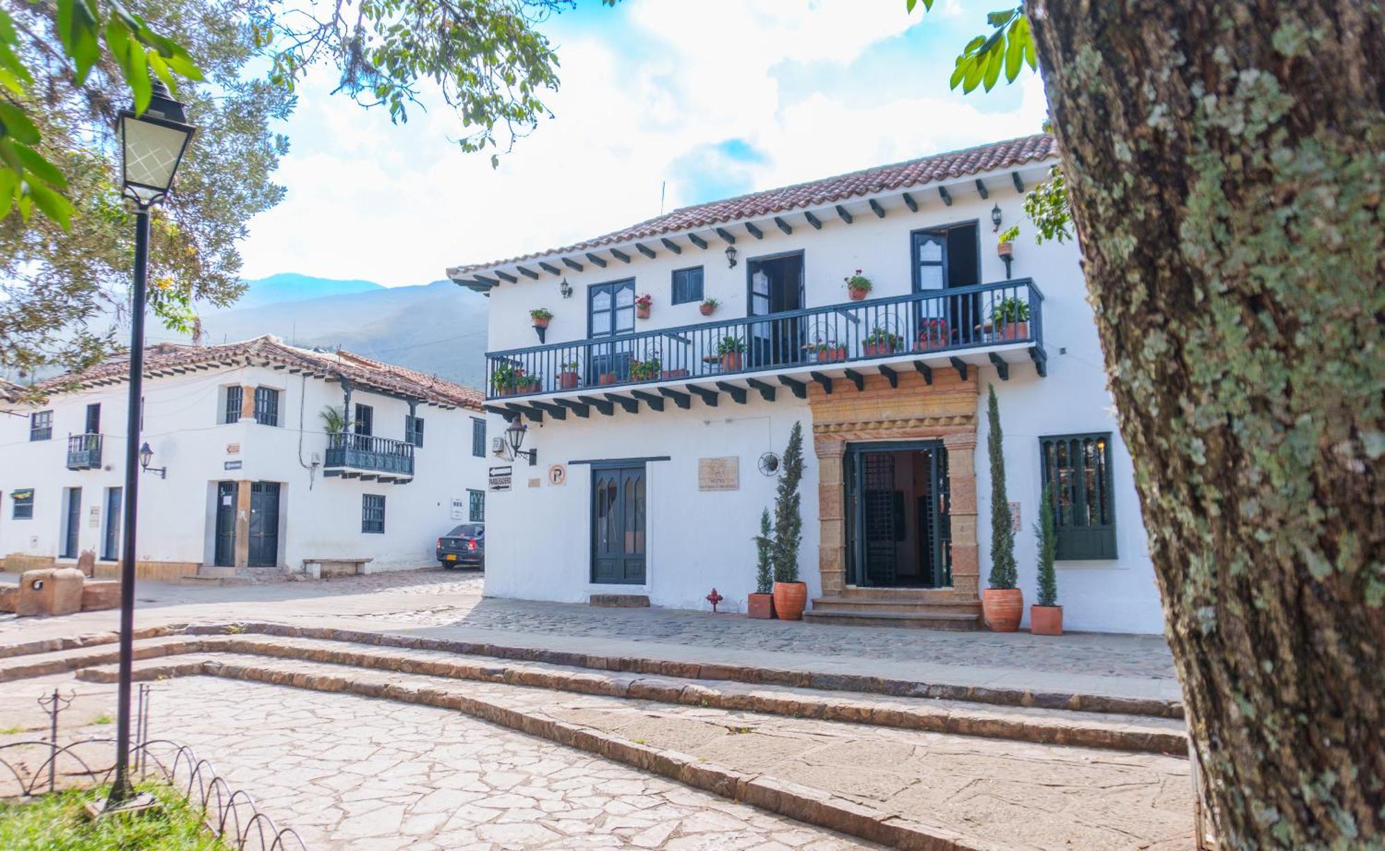 Hotel La Posada De San Antonio Villa de Leyva Exteriör bild